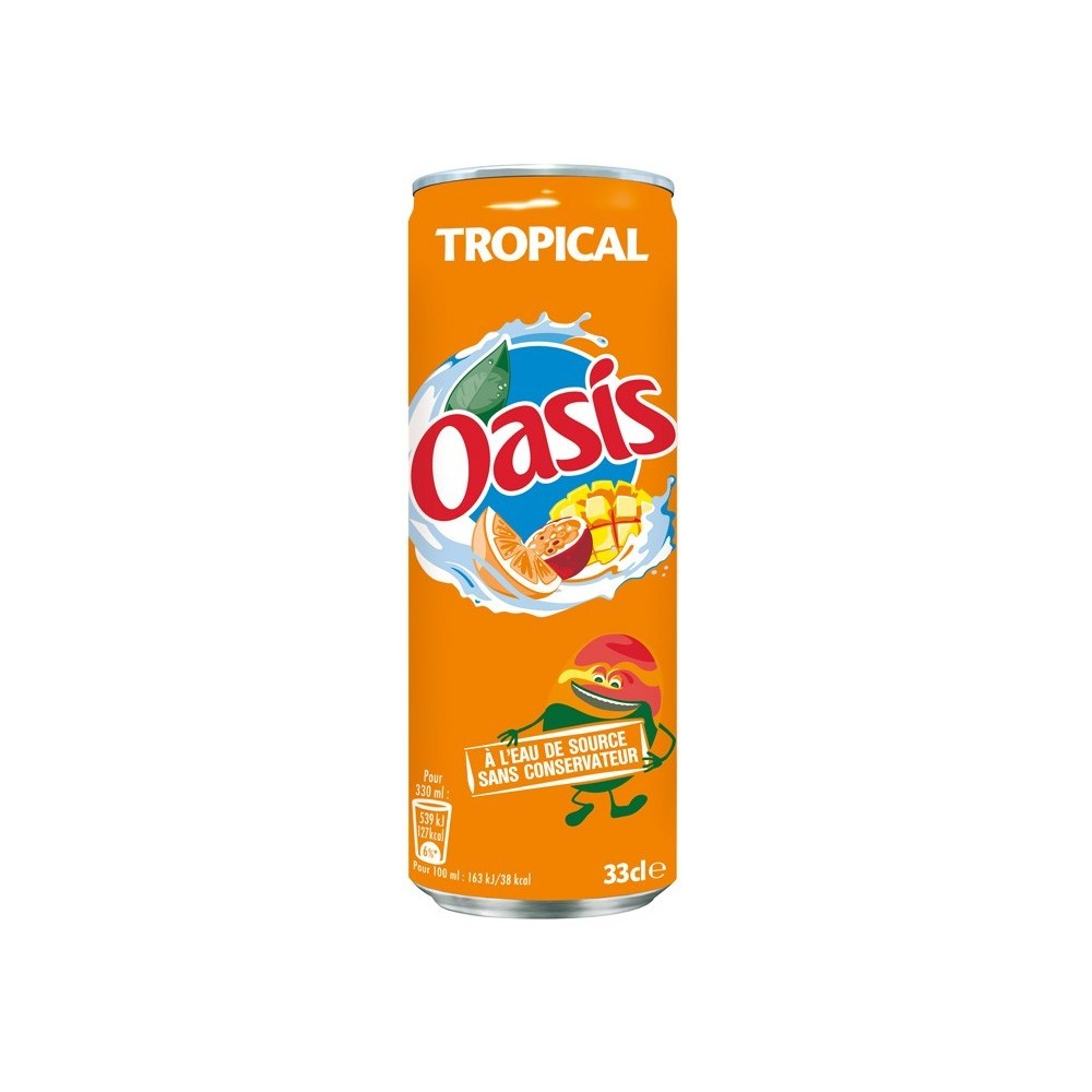 Oasis Tropical 33 cl