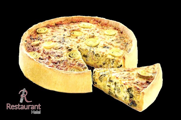 Quiche Saumon Epinard 10/12 personnes