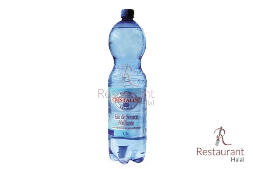 [TE266] 36 Bouteilles de Cristaline Gazeuse 1l5