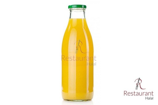 [TE153] Jus d'orange bouteille verre