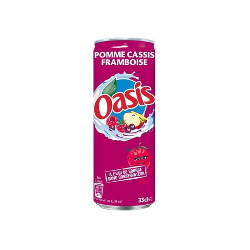 [CC403] Oasis Pomme Cassis Framboise 33 cL